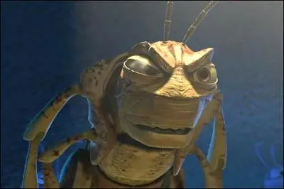 Le Borgne, dans 1001 pattes, fait travailler les fourmis comme des forcenés, cependant à la fin, il va tomber sur beaucoup plus costaud que lui et va mourir. Comment ?