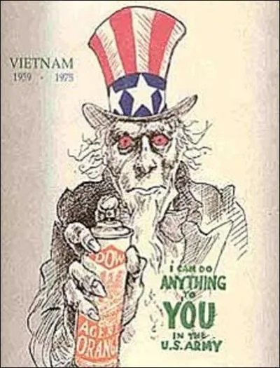 Quelle est la couleur de "l'agent" herbicide employé par l'armée américaine au cours de la guerre du Vietnam ?