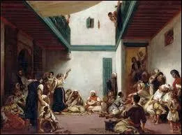 En 1839, quel peintre réalise "Noce juive au Maroc" ?