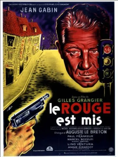 Quelle actrice n'a pas joué dans le film "Le rouge est mis" ?