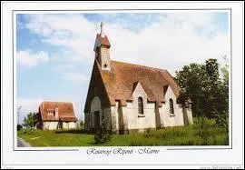 Tout petit village Marnais de 7 habitants, Rouvroy-Ripont se situe en région ...