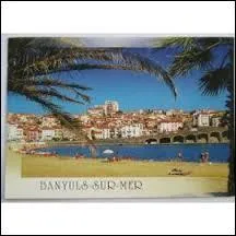 La ville Catalane de Banyuls-sur-Mer se trouve sur ...