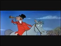Quel animal de la forêt grimpe sur le cheval d'un des compagnons de Mary Poppins pour échapper aux chasseurs ?