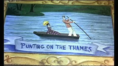 Dans quel paysage rentre Mary Poppins et ses amis ?