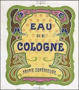 L'eau de Cologne est...