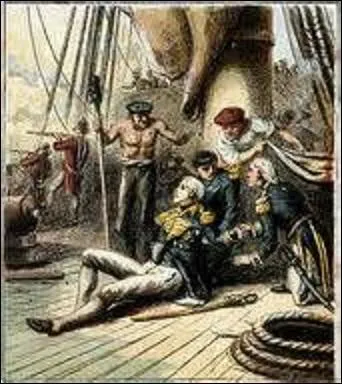 Lors de quelle bataille navale, le vice-amiral anglais Horacio Nelson (1758-1805) trouve-t-il la mort, touché par une balle ? (Cette dernière lui traversa l'épaule gauche, son poumon et sa colonne vertébrale).