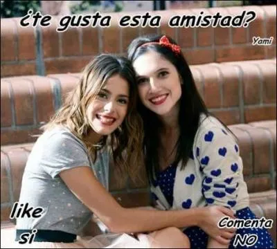 Qui sont les meilleures amies de la série sur la photo ?