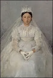 Qui a peint le tableau "La Communiante" ?