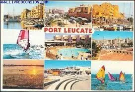 Port et station balnéaire de Leucate, Port-leucate se trouve sur ...