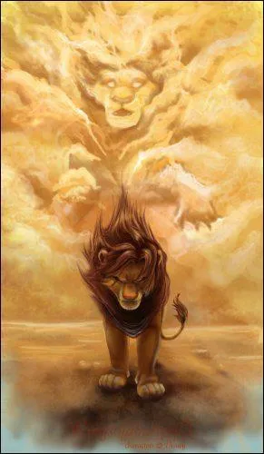 Dans quel dessin animé peut-on entendre ces paroles : "N'oublie pas qui tu es, tu es mon fils et c'est toi le roi. N'oublie pas qui tu es, n'oublie pas, n'oublie pas" ?