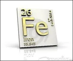 Le fer est un élément chimique. C'est aussi en escrime le nom...