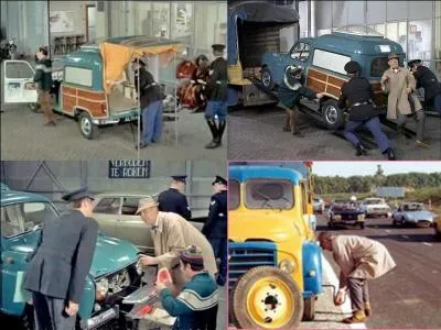 Ce film est une comédie française. Il a été réalisé par Jacques Tati.
Jacques Tati, Maria Kimberly, Marcel Fraval font partie de la distribution. 	
Une petite société doit présenter un nouveau concept d'automobile, un « camping-car ». Il charge son dessinateur de le faire. Mais des catastrophes vont pimenter le voyage. Vont-ils arriver à temps ?
Quel est ce film ?
