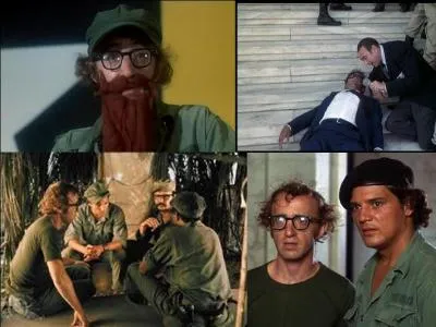 Ce film est une comédie américaine. Il a été réalisé par Woody Allen.
Woody Allen, Louise Lasser, Carlos Montalbán font partie de la distribution. 	
Suite à une rupture avec une jeune femme, militante de gauche, un jeune homme part pour un pays sud-américain en pleine révolution. Il en deviendra le président
Quel est ce film ?