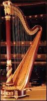 Combien de cordes trouve-t-on sur une harpe ?