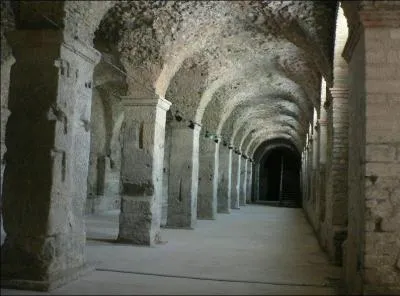 Enfin - faut-il l'avouer ? - ce quiz n'aurait pu être sans l'inspiration du plus drôle des auteurs de quiz dont je me plais à reproduire ici une question : Si vous visitez Reims, vous pourrez évoquer la Porte de Mars et le "Cryptoportique". Savez-vous ce qu'est cette chose ?