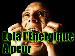 Obéissante, Lola l'Énergique attrapa sa tente et commença à la monter. Soudain, elle s'arrêta. « Dites, vous avez entendu ce bruit ressemblant à un craquement ? On aurait dit que quelqu'un avait marché sur une branche d'arbre ! ». À ce moment, ce craquement se refit entendre. Que demanda Lola l'Énergique ?