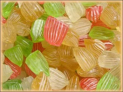 Bonbon en forme de tétraèdre :