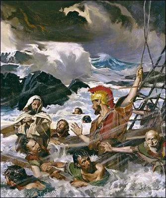 Qui est ce centurion de l'armée impériale "Augusta" ? Lors du naufrage du navire transférant l'apôtre Paul de Césarée à Rome, il lui sauvera la vie.