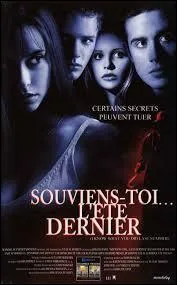 Quel est le genre du film "Souviens-toi...l'été dernier" ?