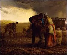 "La R&eacute;colte de pommes de terre" est un tableau de ...