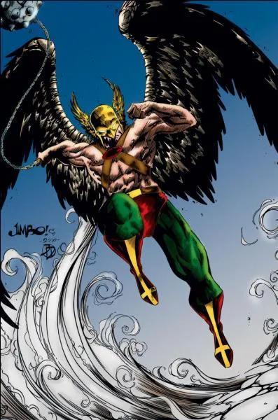 Laquelle de ces armes fait partie de l'arsenal de Hawkman ?