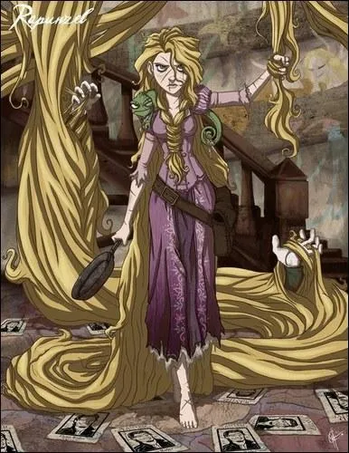 De quel dessin animé provient cette horrifique princesse ?