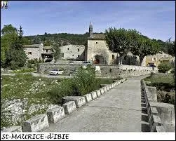 La commune Ard&eacute;choise de Saint-Maurice-de-l'Ibie se situe en r&eacute;gion ...