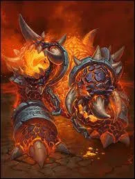 Que gagne en cri de guerre le rageur du magma si votre main est vide ?