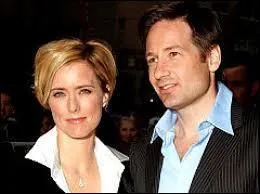 Cette actrice blonde pétulante à l'excellent timing comique fut longtemps l'épouse de David Duchovny. Quel est son prénom ?