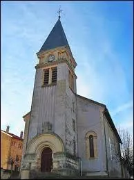 Voici l'église Saint-Hilaire, à Leyr. Village Meurthe-et-Mosellan, il se situe en région ...