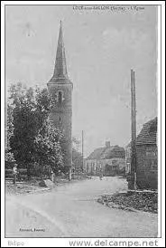 Voici une carte postale ancienne de Lucé-sous-Ballon. Commune Sarthoise, elle se situe en région ...