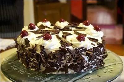 Cette fois, aucun doute c'est bien une forêt noire !