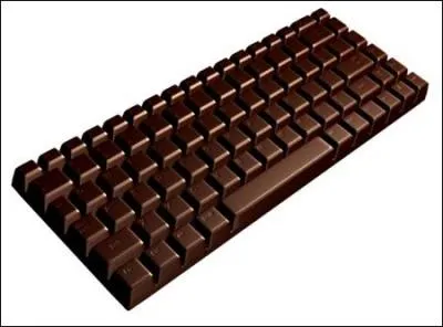 Et voici le clavier de Eye quand il aura mangé le gâteau ! Quelle quantité de chocolat allons nous mettre ?