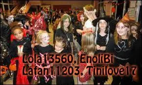 Les plus jeunes du site, comme Lola13560, Envoutement, Tinilove17 et Lafan11203 s'étaient déguisés, regardez comme ils font peur ! En quoi sont-elles majoritairement déguisées ?