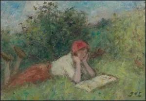 Qui a peint "Jeune fille lisant" ?