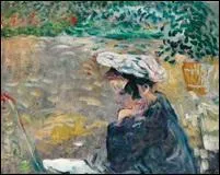Qui a peint "La lecture au jardin" ?