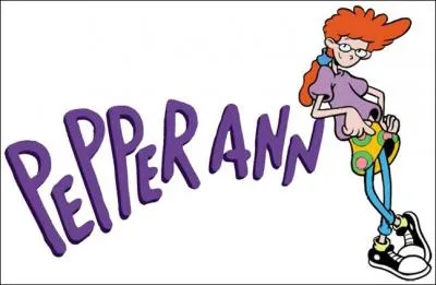 Selon la chanson "Pepper Ann", que fait-elle ?
