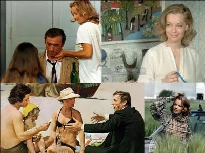 Ce film est une comédie dramatique française. Il a été réalisé par Claude Sautet.
Yves Montand, Romy Schneider, Sami Frey font partie de la distribution. 	
Ce ferrailleur mène sa vie privée "à toute vitesse". La mère de sa maîtresse se remarie, il organise les festivités. Mais, un grain de sable va se glisser dans leur vie, un nouvel arrivant va mettre la pagaille ! 
Quel est ce film ?