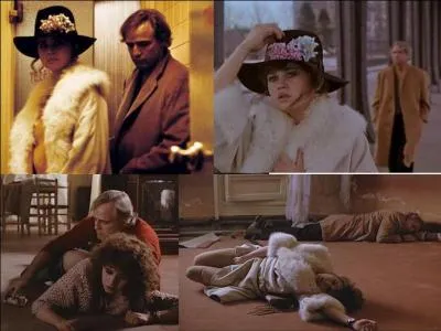 C'est un drame, un film érotique, voir "pire". Il est italien. Il a été réalisé par Bernardo Bertolucci.
Marlon Brando, Maria Schneider, Jean-Pierre Léaud… font partie de la distribution. 	
Un homme rencontre fortuitement une femme. Ce film est connu pour l'utilisation de beurre. Il représente un fantasme du réalisateur. Maria Schneider dit qu'elle a été violée pour une scène ! 
Quel est ce film ?