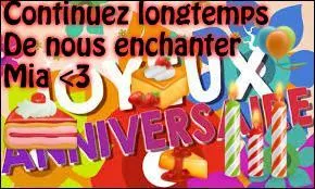 De qui est-ce donc l'anniversaire aujourd'hui ?