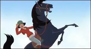 Quel est le nom de ce cheval qui apparaît dans le dessin animé : Le Ranch ?