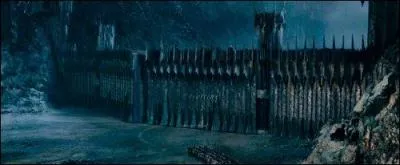 La porte Noire garde l'entrée ...