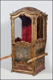 Moyen de transport urbain maniable et peu encombrant, elle fut très utilisée par les "personnes de qualité" dans l'Europe du XVIe au XVIIIe siècle :