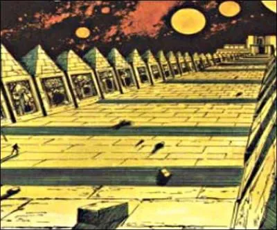 Dans l'antique M&eacute;sopotamie, une ville du royaume de Zhyve renfermait une all&eacute;e miraculeuse bord&eacute;e de cents ... (compl&eacute;tez)