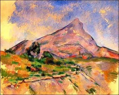 Qui a peint "La montagne Sainte-Victoire" ?