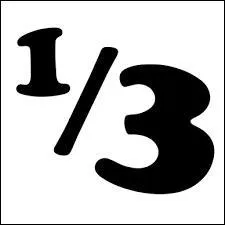 Combien font le tiers et demi de cent ?