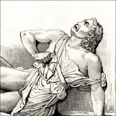 Une nation tout entière en 52 avant J. C traqué comme du gibier s'enfuit dans les bois pour échapper à l'horreur. Beaucoup d'entre eux, hommes, femmes et enfants, se voyant encerclés, se poignardèrent pour ne pas tomber aux mains des Romains : quel est ce peuple courageux ?