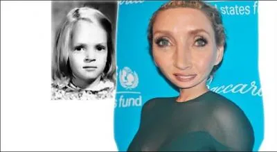 - "Acteuse, alors ! " - "On dit actrice, ma chérie ! " - "Ben non, des fois elles sont gaies ! "A qui est ce visage à l'air tourmenté ?