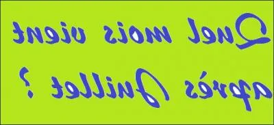 Déchiffrez l'image, puis répondez à la question.