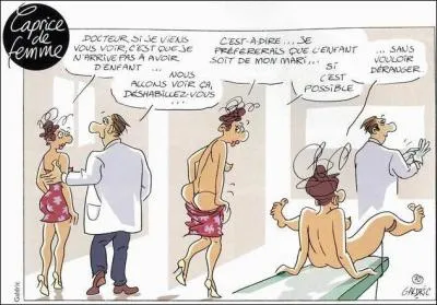 Changeons de registre, imaginons un instant que je vous dise : Femme, femme, femme, fais-nous voir le ciel, que me répondez-vous ?